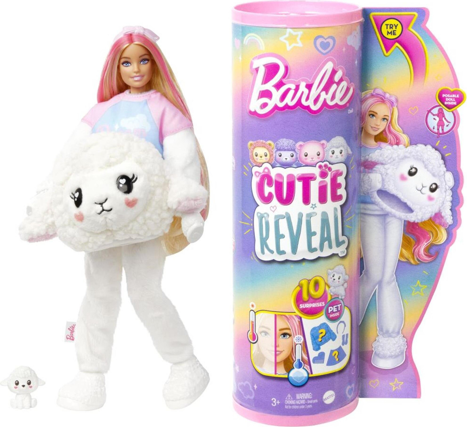 Barbie Cutie Reveal Knusse Schattige Serie Lammetje