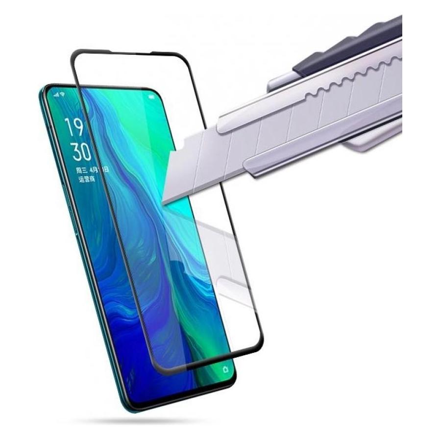 Screenguard Oppo Reno 5G 10x Zoom Full Screen Panzerglas Schutzfolie 2.5D 9H (Oppo Reno 10x Zoom) (00024904)