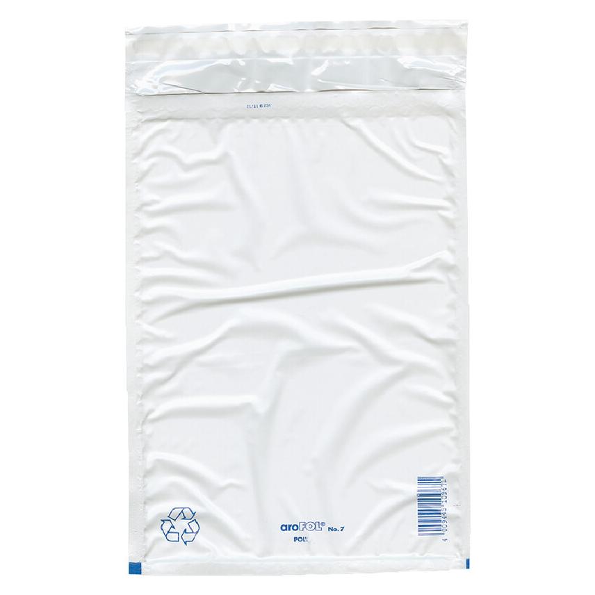 LKD Luftpolstertasche Poly, 7, Aussen-/Innenmasse 250x350/230x340mm, weiss (100 Stk.) (2FVAF000307)