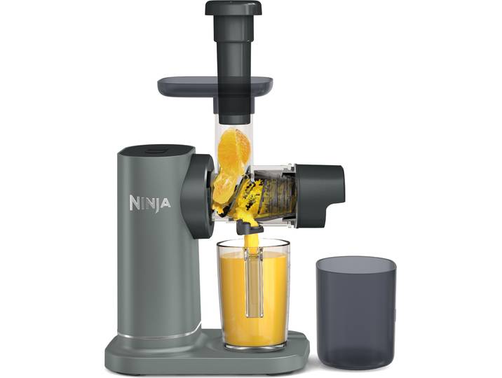 NINJA Entsafter NeverClog Kaltentsafter , grau, B:30,75cm H:40,46cm T:18,16cm, Entsafter, vielseitigen Ninja 3-in-1 Kaltentsafter, Entsafter