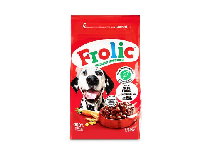 Frolic complete Trocken-Hundefutter Rind