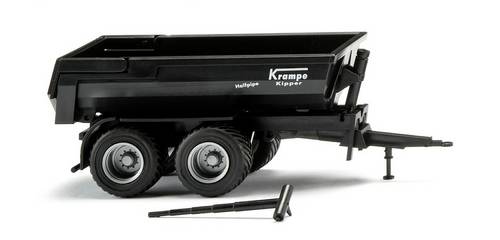 Wiking 038819 H0 Anhänger Modell Krampe Halfpipe Muldenkipper