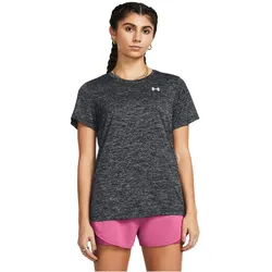 UNDER ARMOUR Tech Twist T-Shirt Damen 001 - black/white XXL