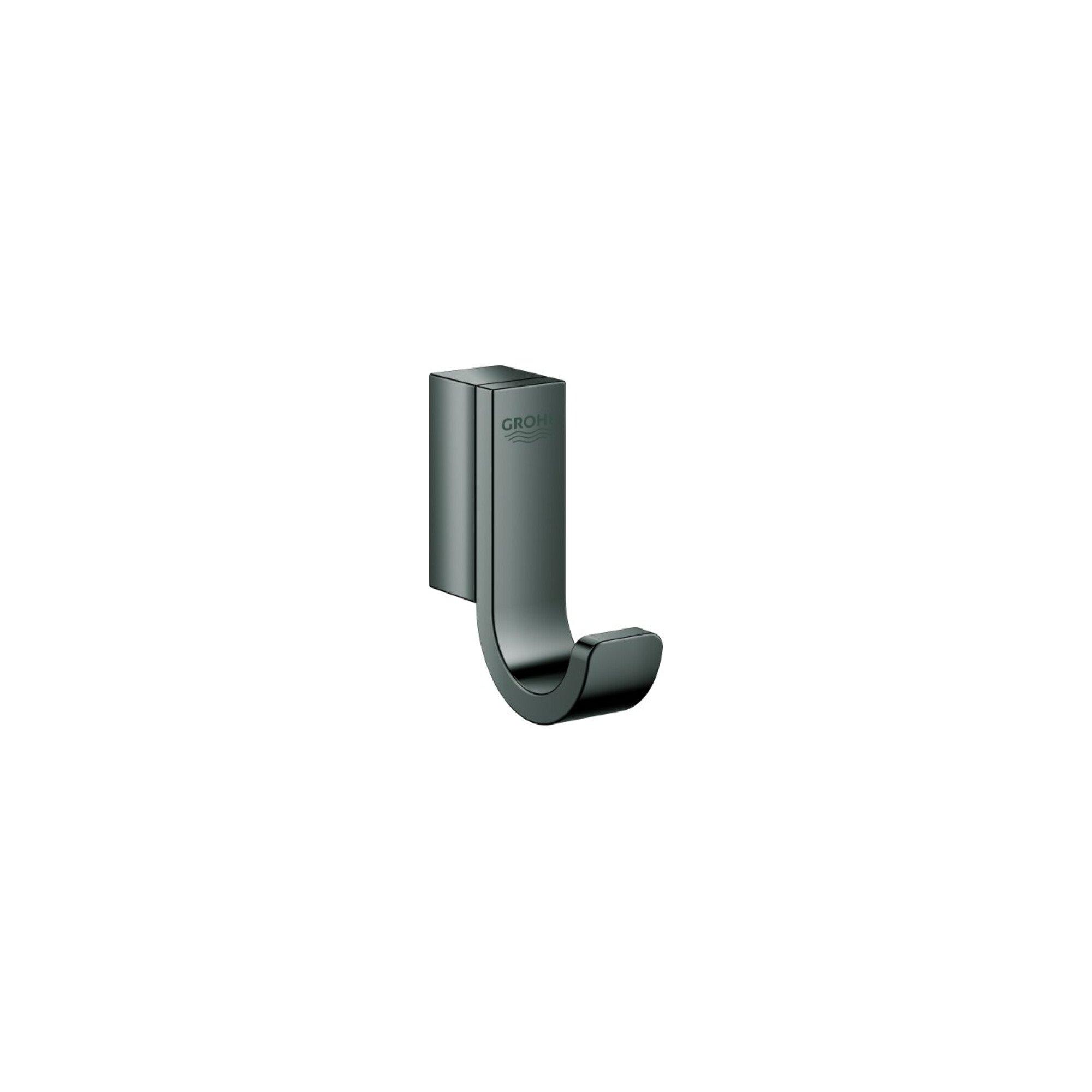 Grohe Bademantelhaken Selection hard graphite, einfach (41039A00)