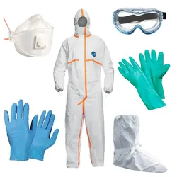 Pandemie Schutzset "Schutzkleidung Pro" - 3XL