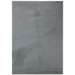 Fellimitat Happy 2 120 x 170 cm Polyester Grau Grey