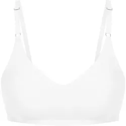 SMILODOX Bralette Nysa, Größe S in Weiß Weiß