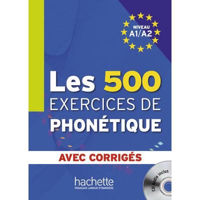 Les 500 exercices de phonétique, Set von Dominique Abry,Marie-Laure Chalaron, Hueber, 978-3-19-043383-4