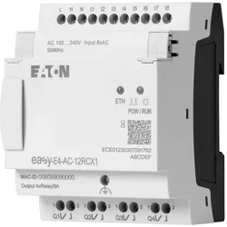 Eaton 197216 Steuerrelais, erweiterbar, vernetzbar (Ethernet), 100 - 240 V AC, 100 - 240 V DC (cULus: 100 - 110 V DC), digital: 8, Ausgänge Anzahl