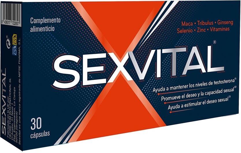 SEXVITAL Complemento Alimenticio.