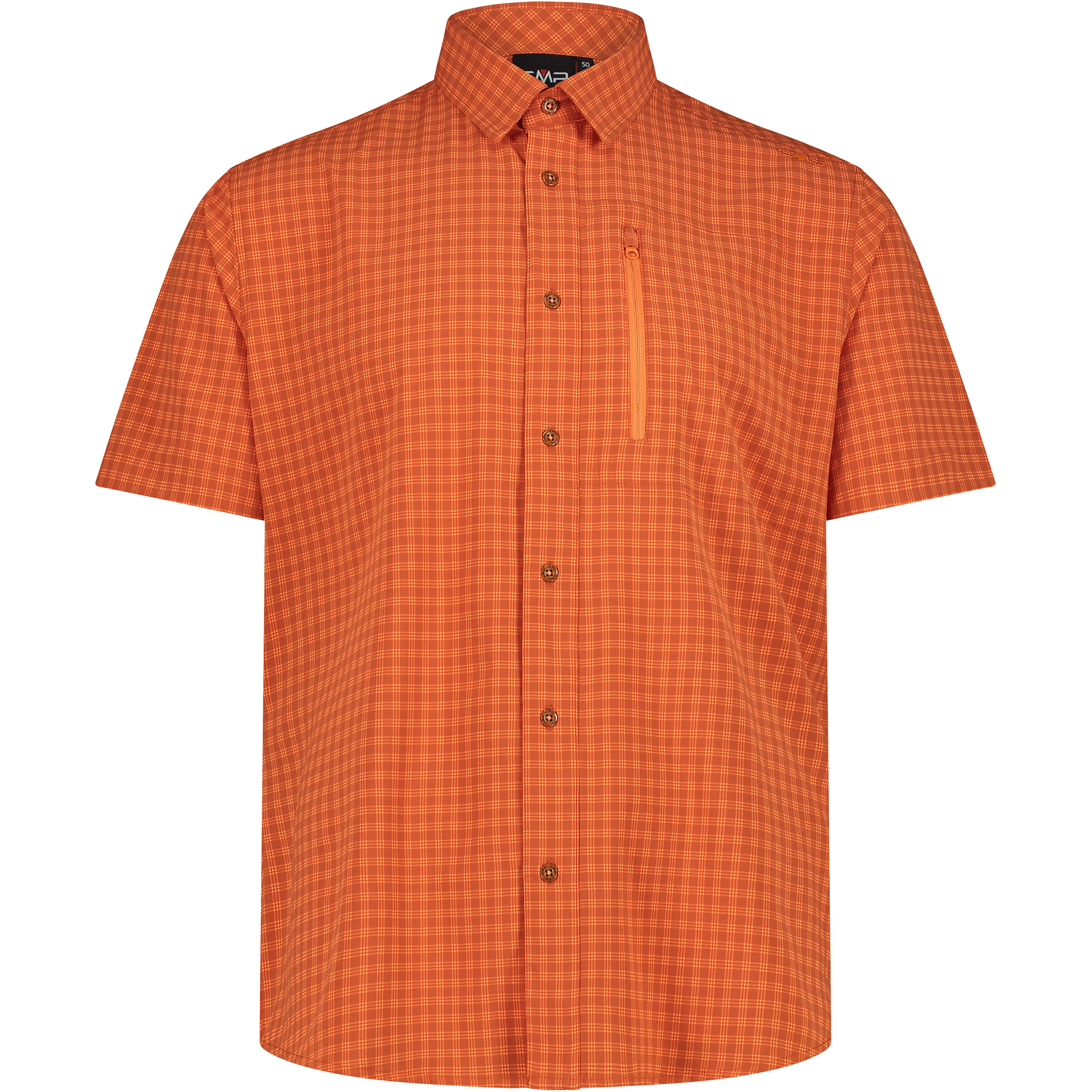 CMP Herren Hemden orange Größe XL Trekking Elastisch