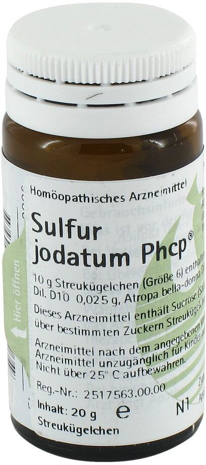 Sulfur Jodat. Phcp Globuli