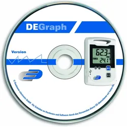 TFA DE Graph für LOG100 und LOG110, Wetterstation Zubehör, Weiss