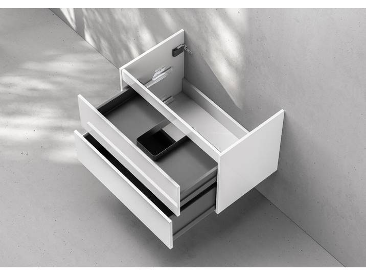 Unterschrank Intarbad Deluxe als Zubehör für Waschtisch Laufen Pro A 85cm