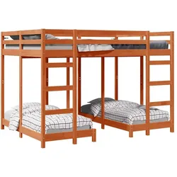 vidaXL, Bett, Platzsparendes Bett (140 x 200 cm)