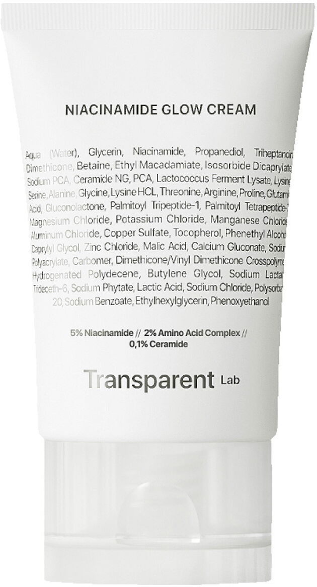 50ml Transparent Lab Niacinamide Glow Cream