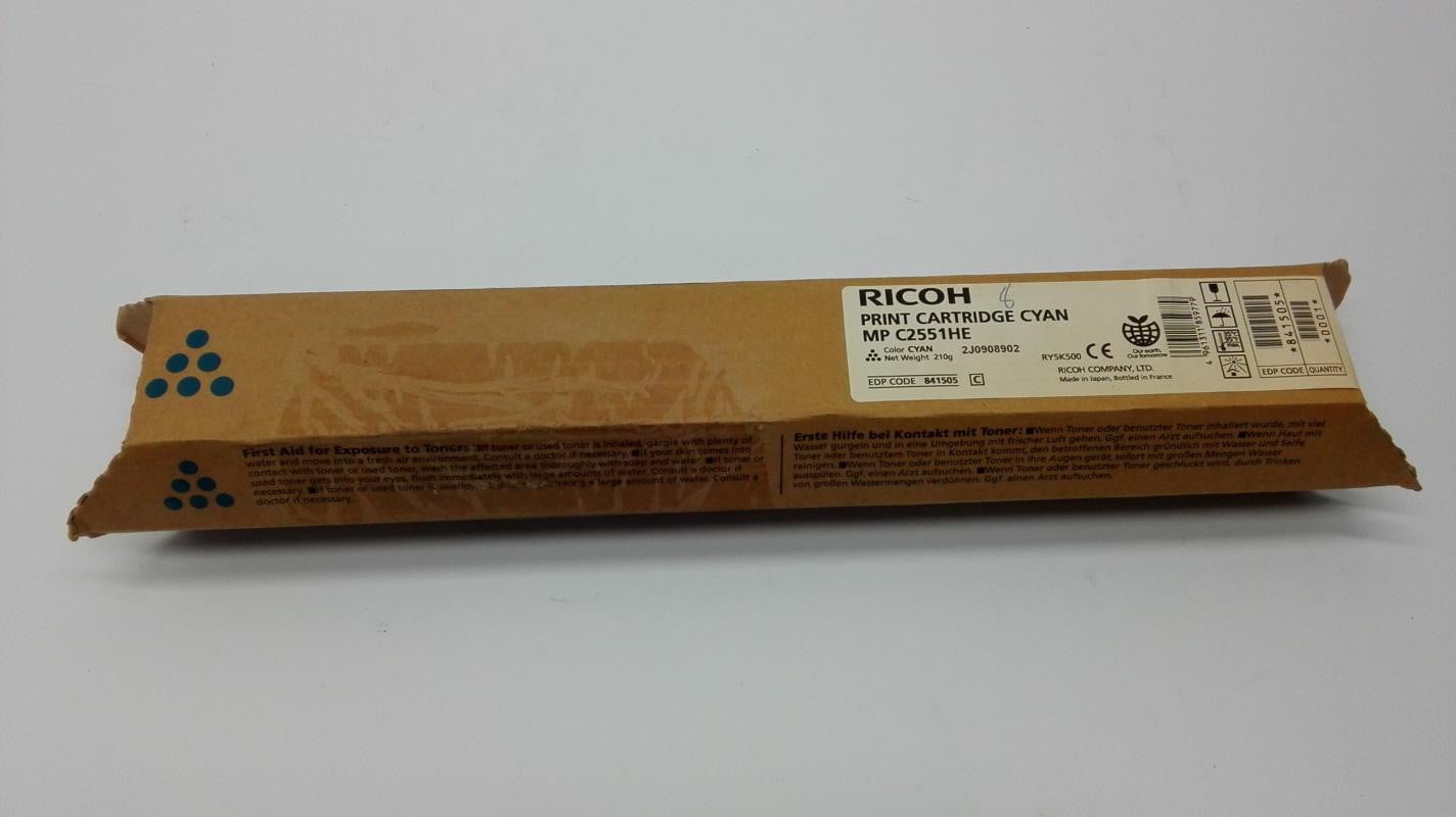Ricoh tonercartridge cyaan voor laserprinters