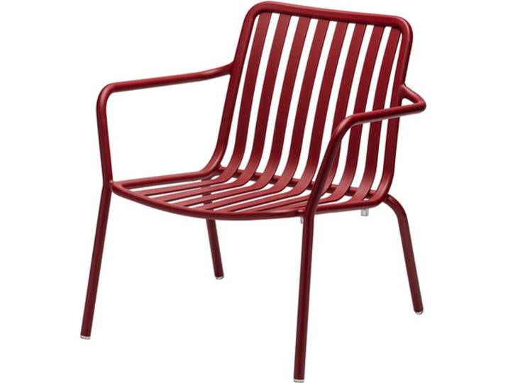 Sessel Casablanca Aluminium rot 67.7x73x64.8 cm