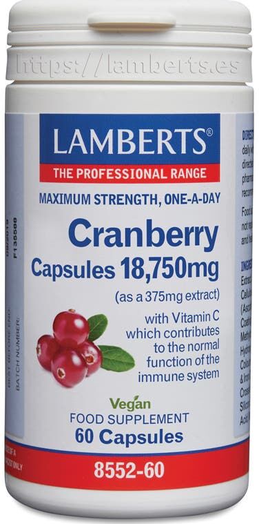 Lamberts Arándano Rojo 18.750 mg 60 caps