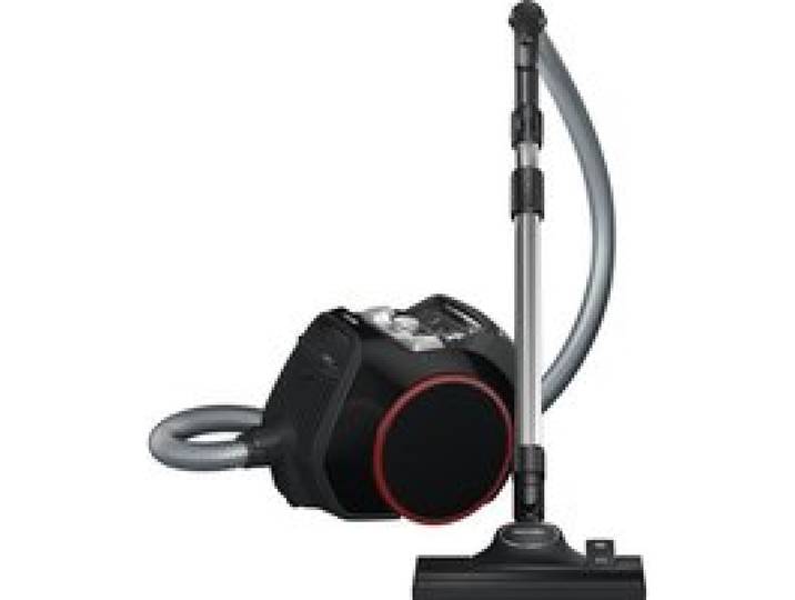 MIELE Boost CX1 Aspirateur traîneau sans sac - Technologie Vortex -78dB- Moteur PowerLine 890W - 4 positions - Noir liseré rouge