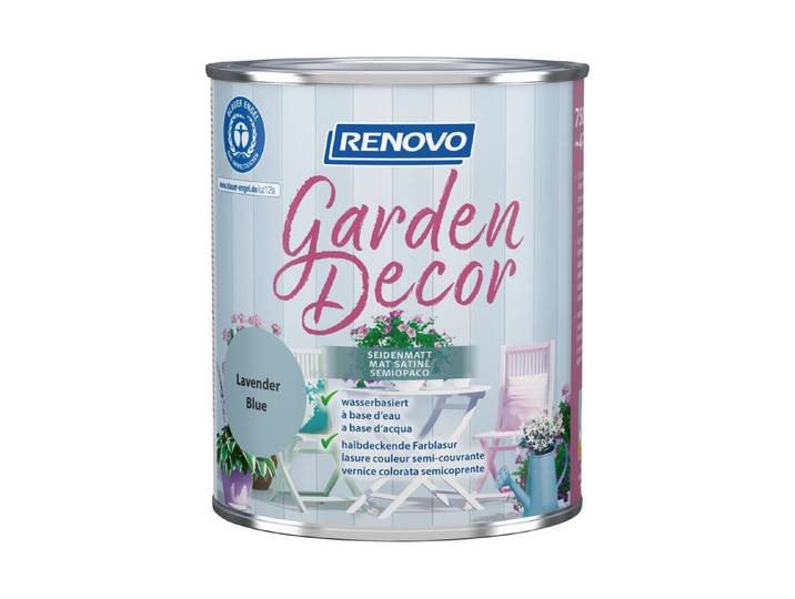 Renovo Farblasur Garden Decor Lavender Blue Blau 0.75 l Seidenmatt