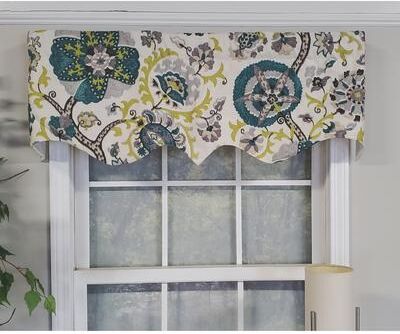 RLF Home Design Celtic Regal Window Valance Color Emerald Green