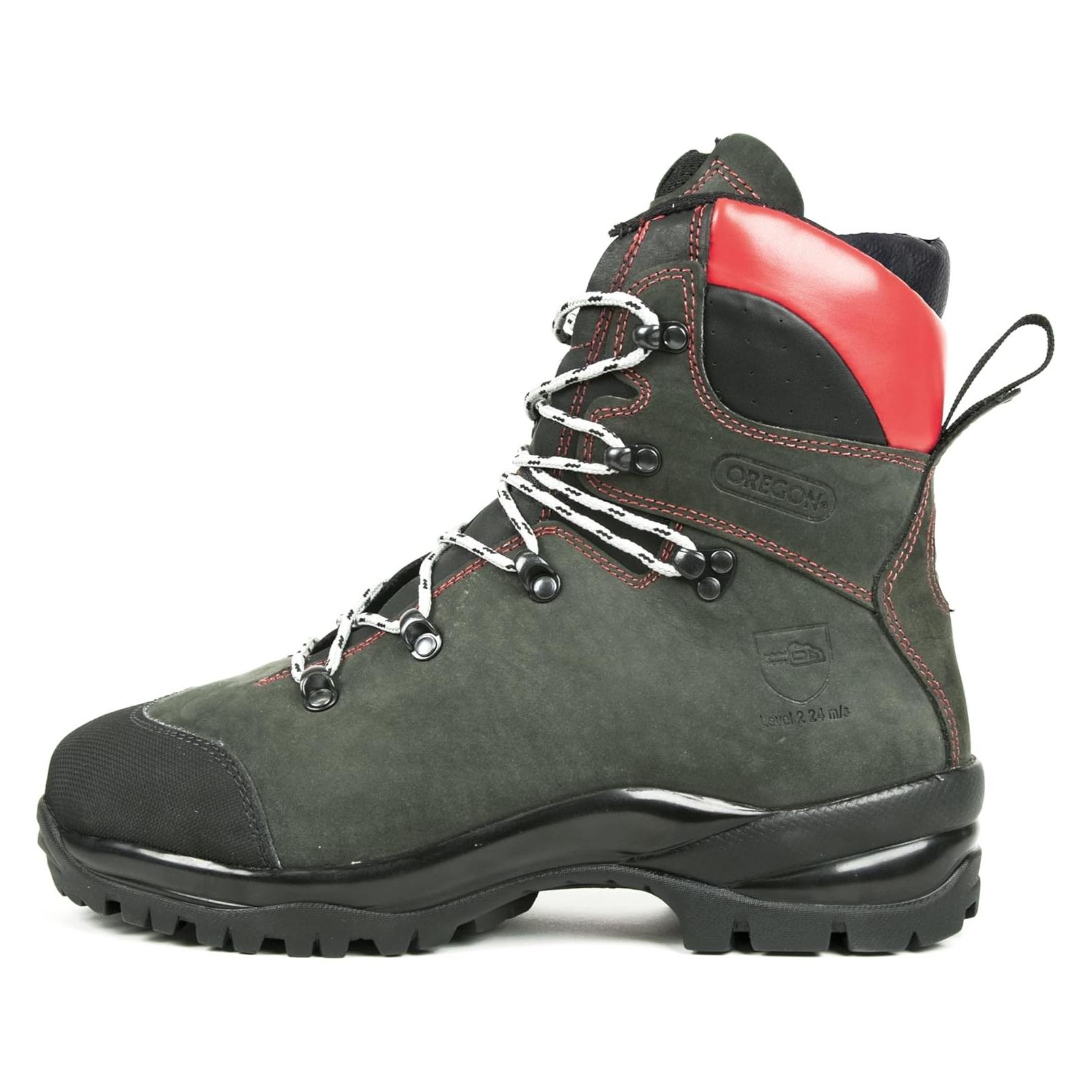 Oregon Schnittschutzstiefel Klasse 2 Fiordland Leder bis 300°C, 295469 Gr. 44 (44) (295469/44)