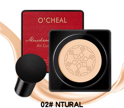Inspire Essentials OCHEAL Mushroom Head BB Cream Cushion Compact 02 Natural Red