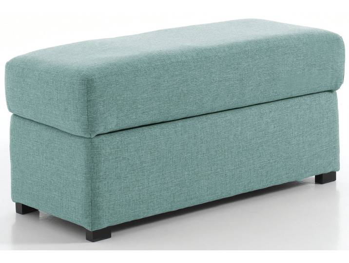 Pouf rectangle, Vert d'eau
