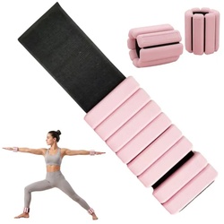 Relaxdays Gewichtsmanschetten 2er Set Rosa