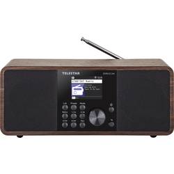 Telestar DIRA S 24i Internet Tischradio Internet, DAB+, UKW AUX, Bluetooth®, DLNA, USB, WLAN, Internetradio Aufnahmefunktion, DLNA-fähig, Inkl. Fernbedienung, 30-200-01