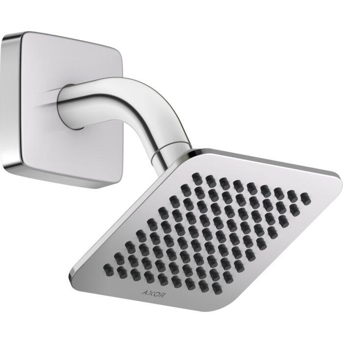 AXOR Citterio C Duschkopf 120/120 28810000 1 Strahlart wassersparend mit Brausearm, 120x120mm, chrom