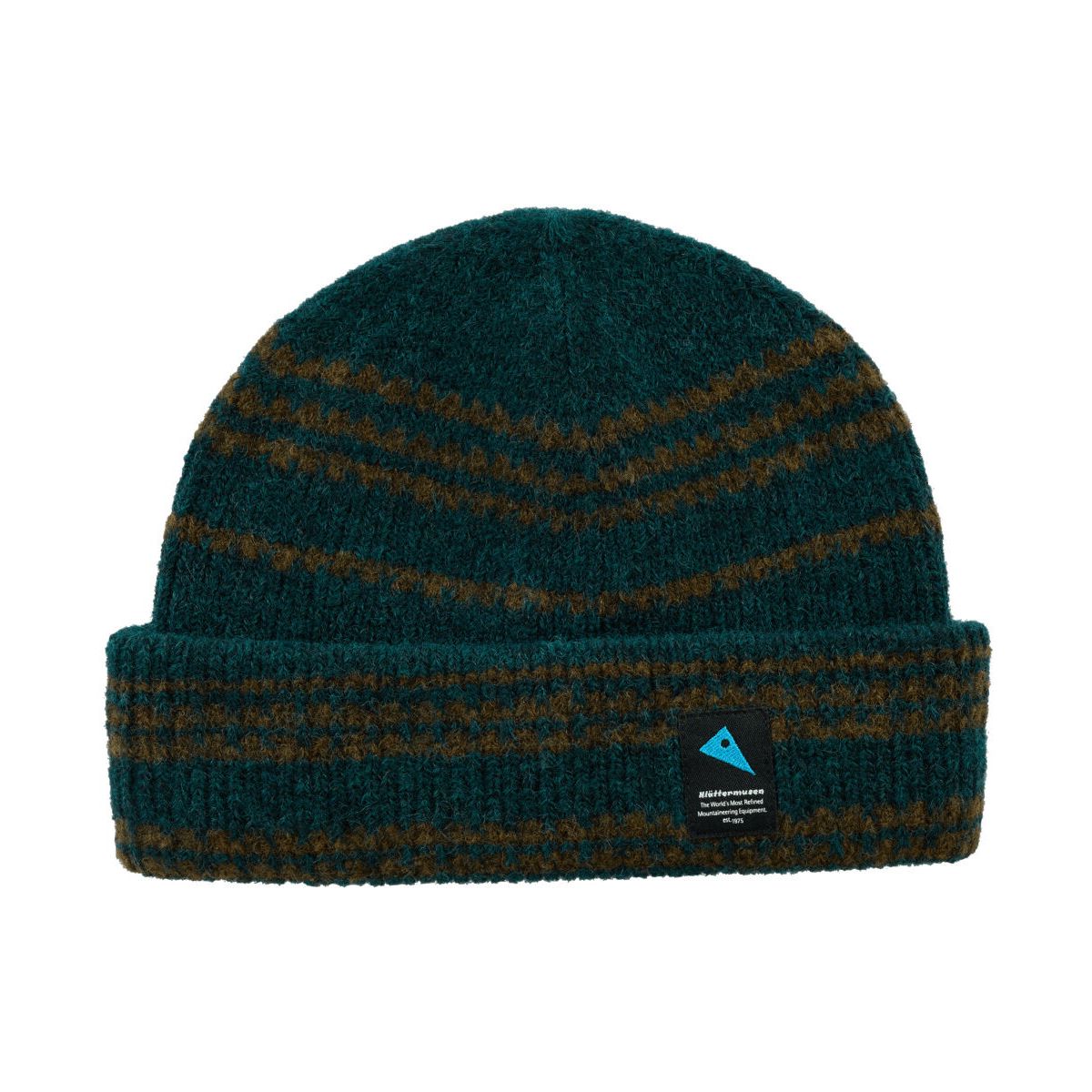 Klättermusen Runa Bandr Beanie emerald-black gold (561) OZ 10759_561-OZ