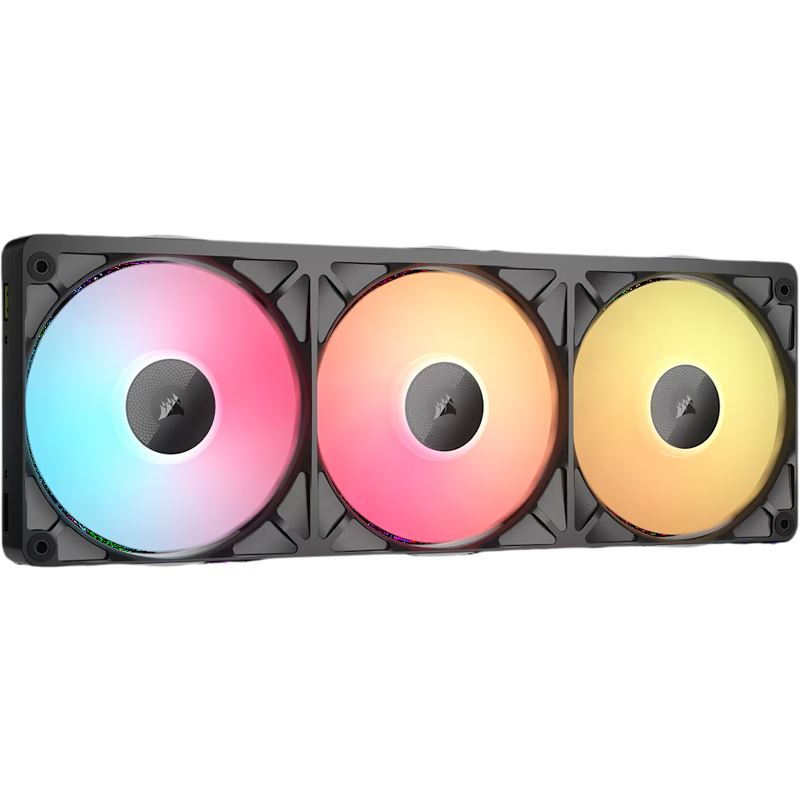 Corsair RX II RGB Series, iCUE LINK RX360 II Unified Frame RGB, 360mm RGB Fan, Triple Fan