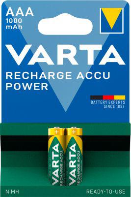 Akkus von VARTA, Micro AAA, 2 Stück