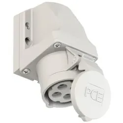 PCE 114-1k CEE-Wandsteckdose (kompakt) 16A 4p 1h IP44 1141k