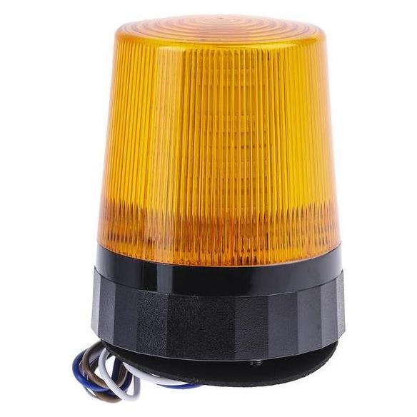 RS PRO LED Beacon, Amber, Tall Prof, 110-230Vac (9075996)