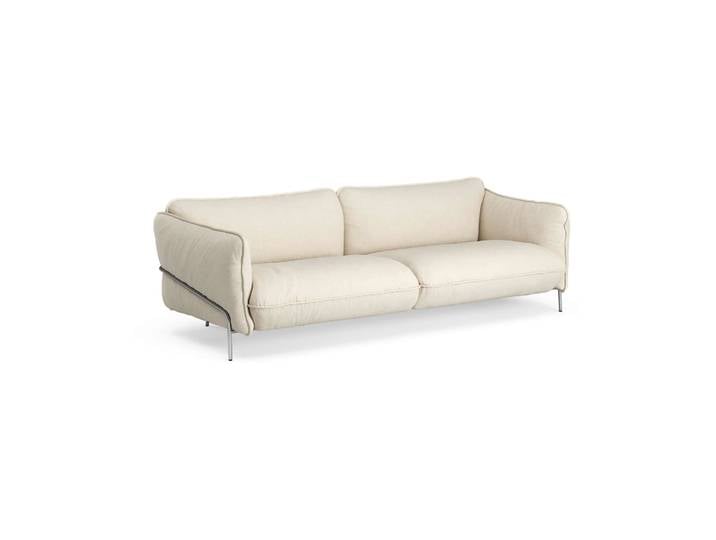 Swedese Canapé Continental Sealife Light beige/white-acier chromé