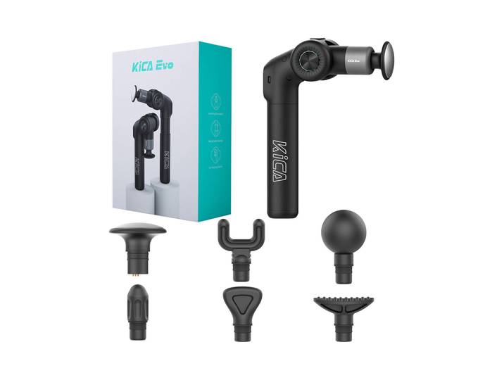 KiCA Evo Massage Gun Schwarz