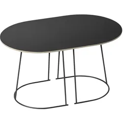 Muuto Airy Couchtisch, small, schwarz