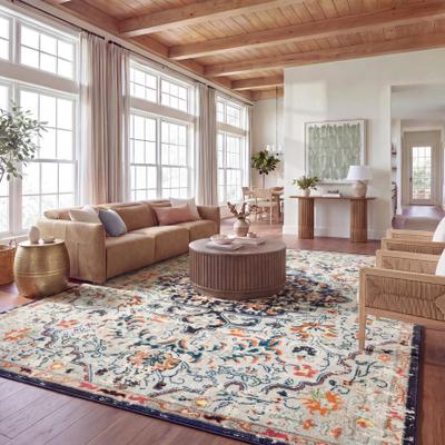 SAFAVIEH Madison Sabire Boho Medallion Distressed Rug