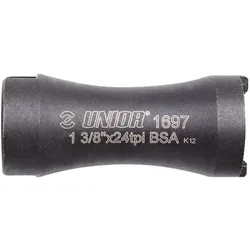 Unior, Gewindeschneider + Gewindebohrer, 626467 626467-Adaptador para grifería BSA Serie 1697.2/4, Schwarz