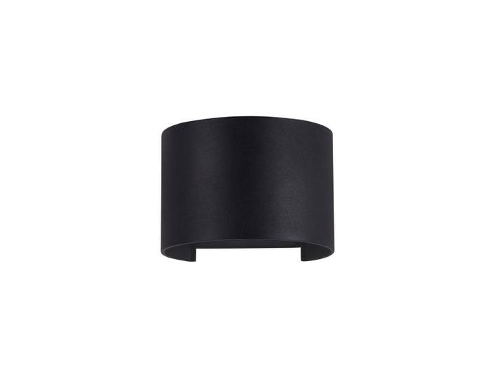 Maytoni Aussenwandleuchte, Schwarz, Metall, zylindrisch, 13.5x9.5 cm, CE, gleichmässige Lichtverteilung, Lampen & Leuchten, Aussenbeleuchtung, Aussenleuchten