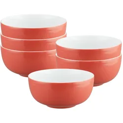 Seltmann Liberty Pure Colors Müslischalen, Schüssel + Schale, Rot