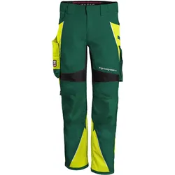Bundhose "IRON" - N44 - grün/warngelb