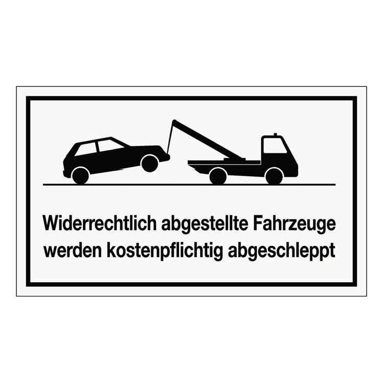 HP Autozubehör Hinweiszeichen Widerrechtliches Parken (3000277687)