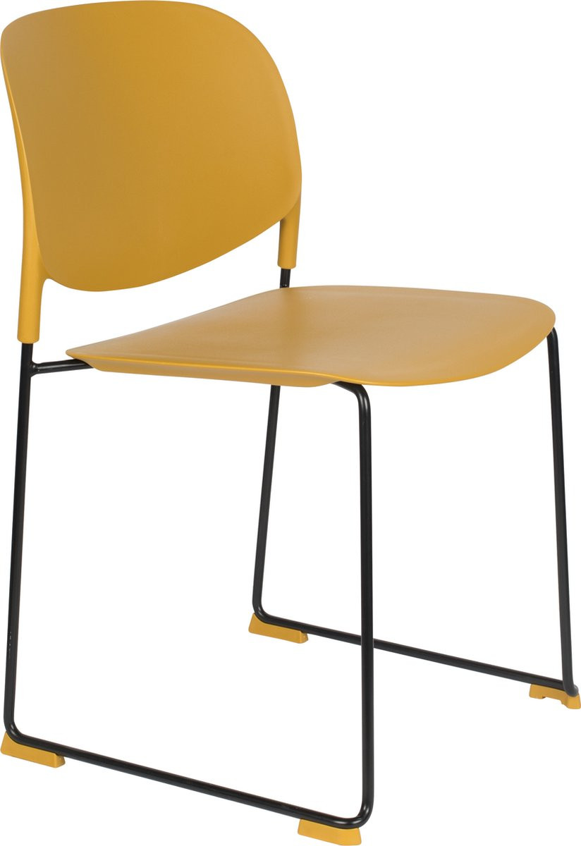 Anli Style Stapelbare Stoel Okergeel