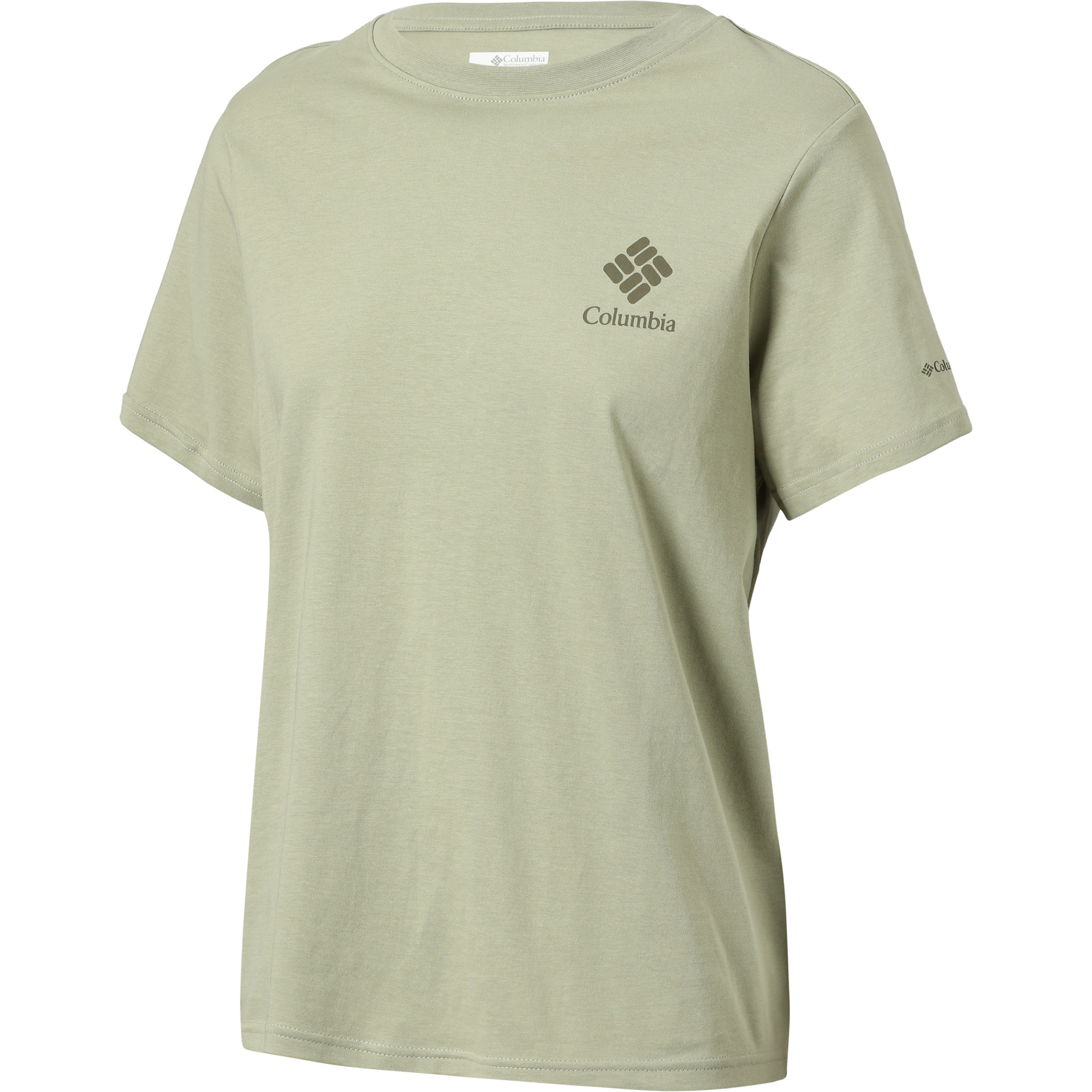 Columbia Rolling Bend Graphic Damen T-Shirts beige Größe S Lifestyle Hautfreundlich