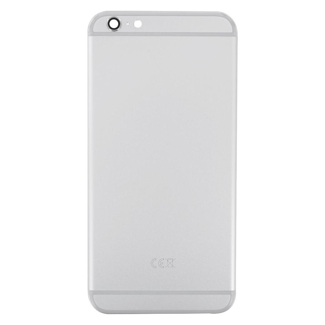 OEM Ersatz iPhone 6 Plus Rückseite Silber, ohne Logo (Apple iPhone 6 Plus) (25445763)