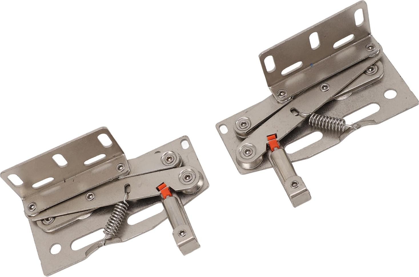 Cocosity Scharnier met scherpe hoeken 45 graden van koud staal met nikkelcoating en hydraulische demping voor meubels